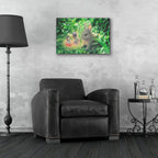 Epic Art 'Lost Baby' by Kirk Reinert, Acrylic Glass Wall Art,24x16
