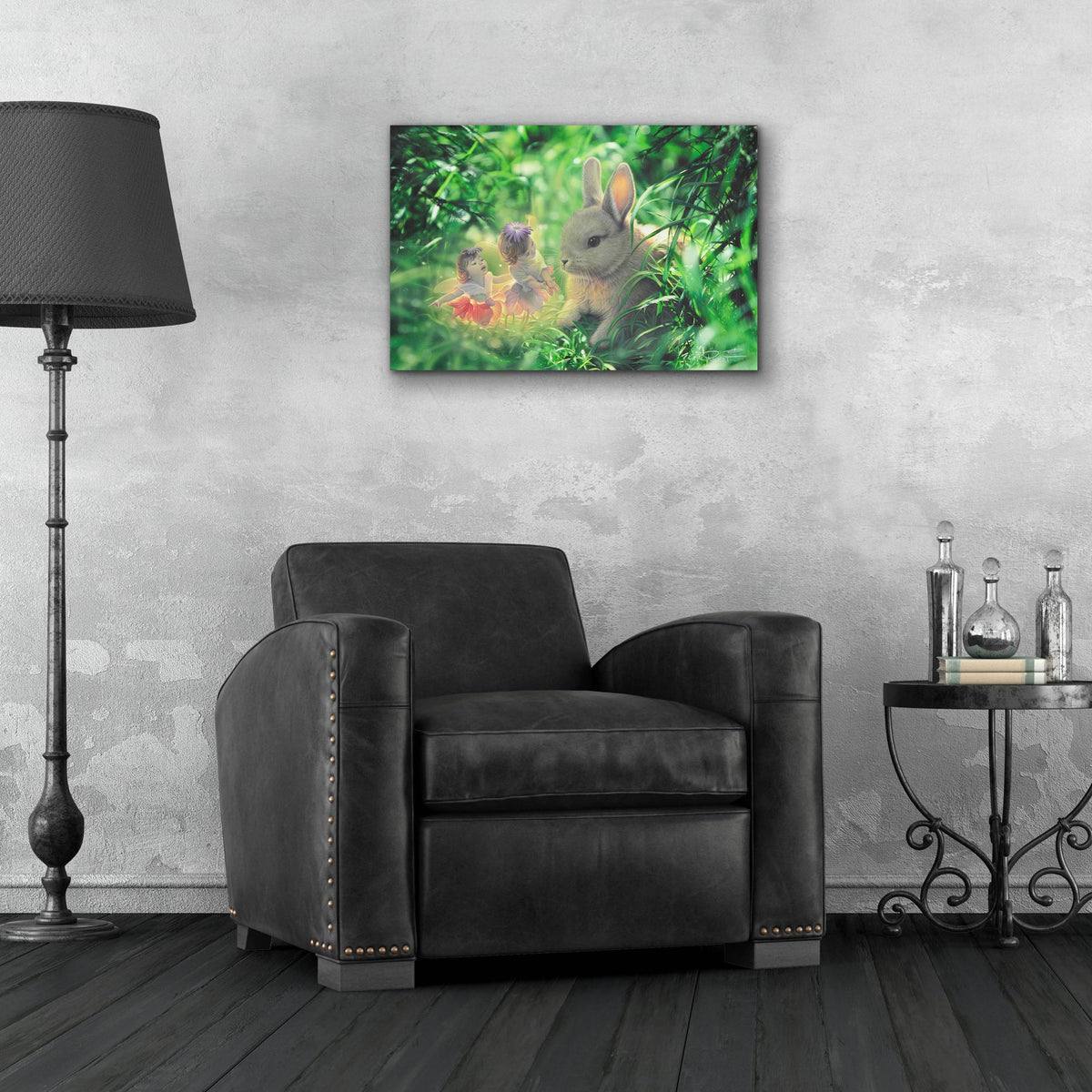 Epic Art 'Lost Baby' by Kirk Reinert, Acrylic Glass Wall Art,24x16