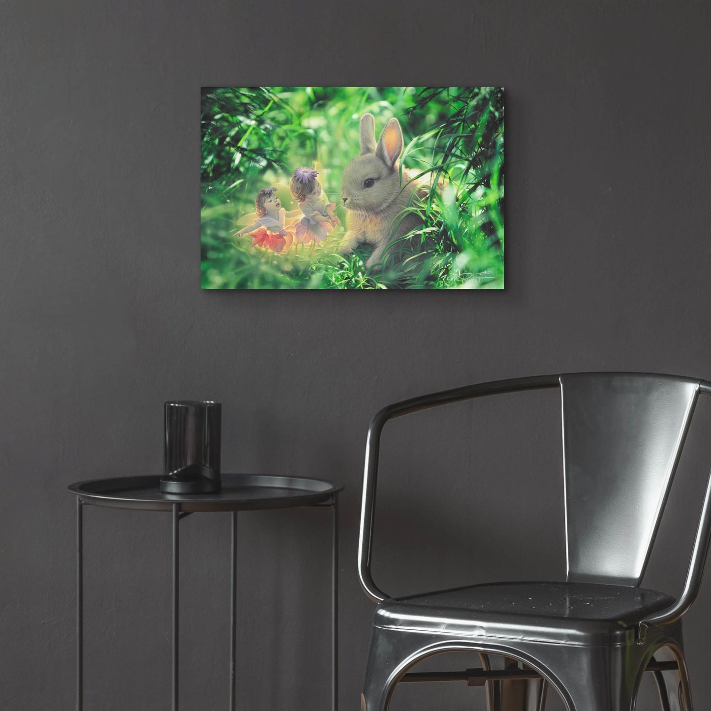 Epic Art 'Lost Baby' by Kirk Reinert, Acrylic Glass Wall Art,24x16