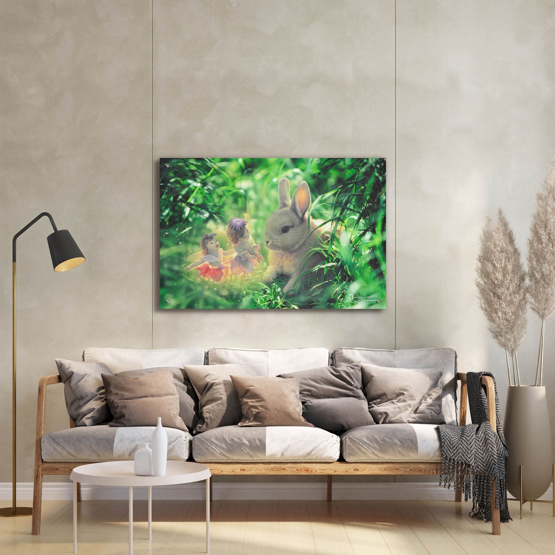 Epic Art 'Lost Baby' by Kirk Reinert, Acrylic Glass Wall Art,36x24