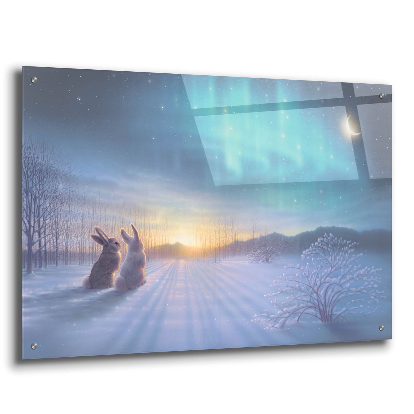 Epic Art 'Lovely-Lovely Night' by Kirk Reinert, Acrylic Glass Wall Art,36x24