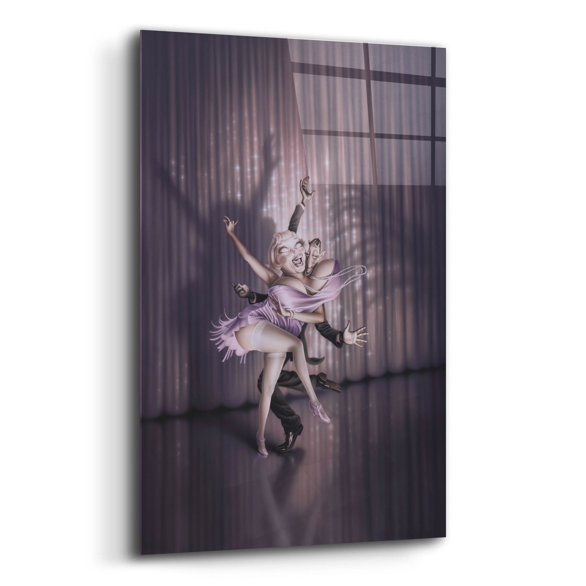 Epic Art 'The Devils Music' by Kirk Reinert, Acrylic Glass Wall Art,12x16