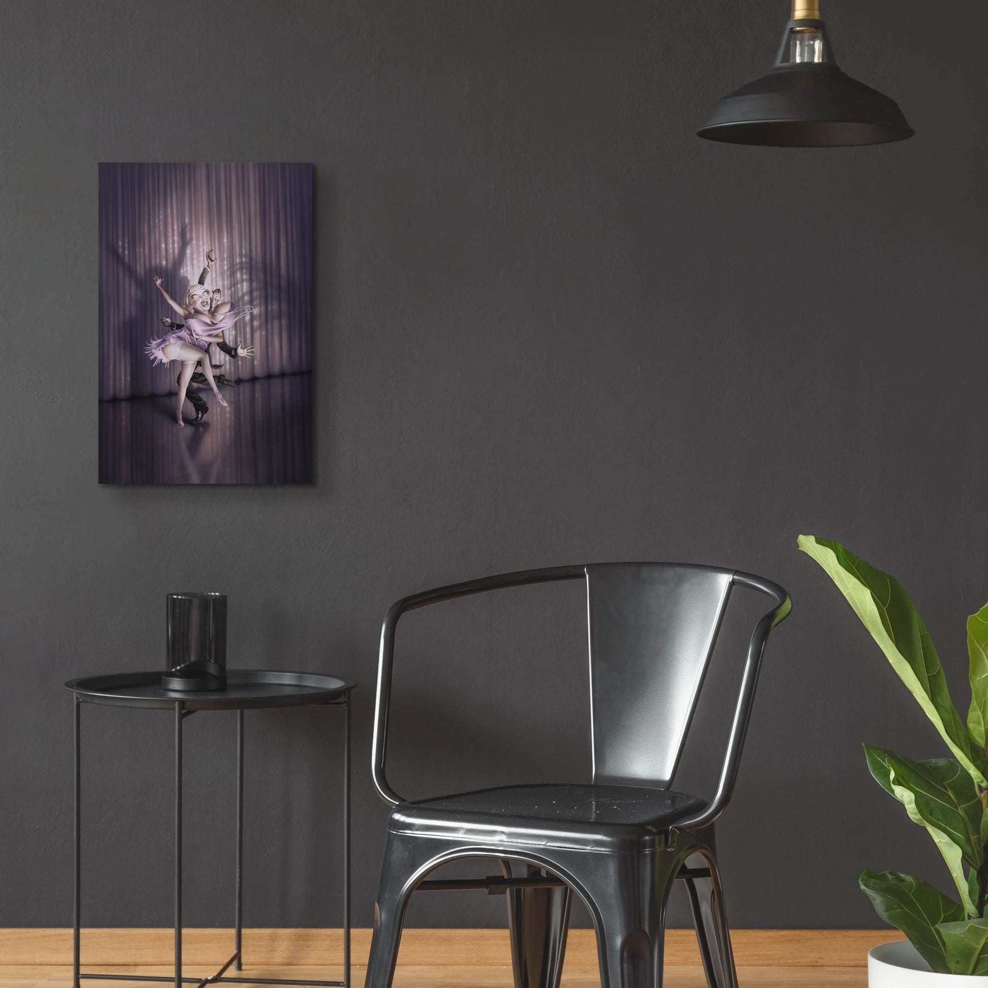 Epic Art 'The Devils Music' by Kirk Reinert, Acrylic Glass Wall Art,16x24