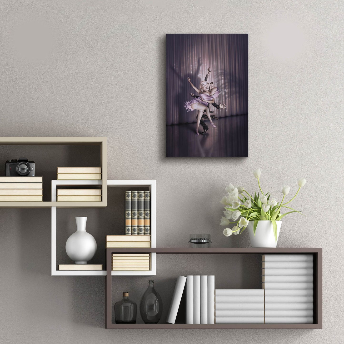 Epic Art 'The Devils Music' by Kirk Reinert, Acrylic Glass Wall Art,16x24