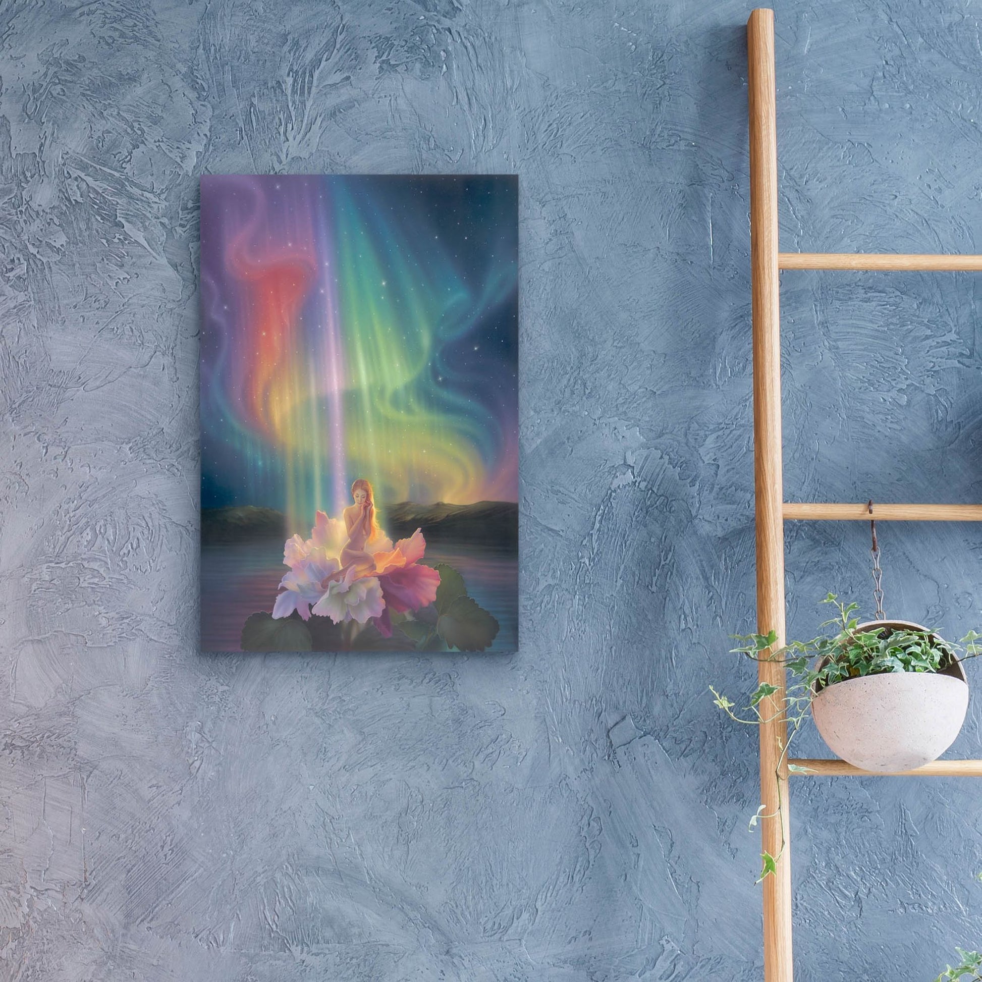 Epic Art 'Child Of Light L' by Kirk Reinert, Acrylic Glass Wall Art,16x24