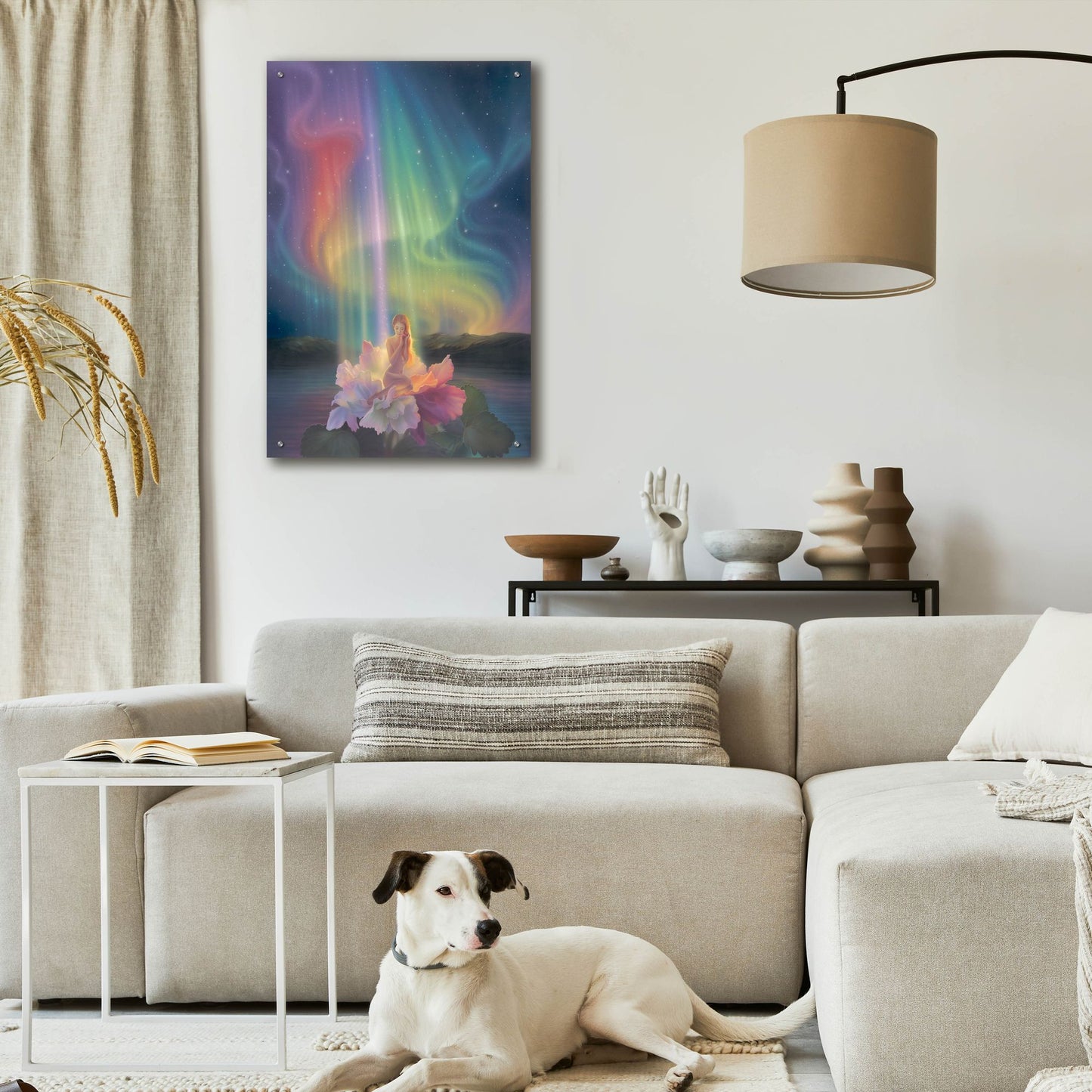 Epic Art 'Child Of Light L' by Kirk Reinert, Acrylic Glass Wall Art,24x36