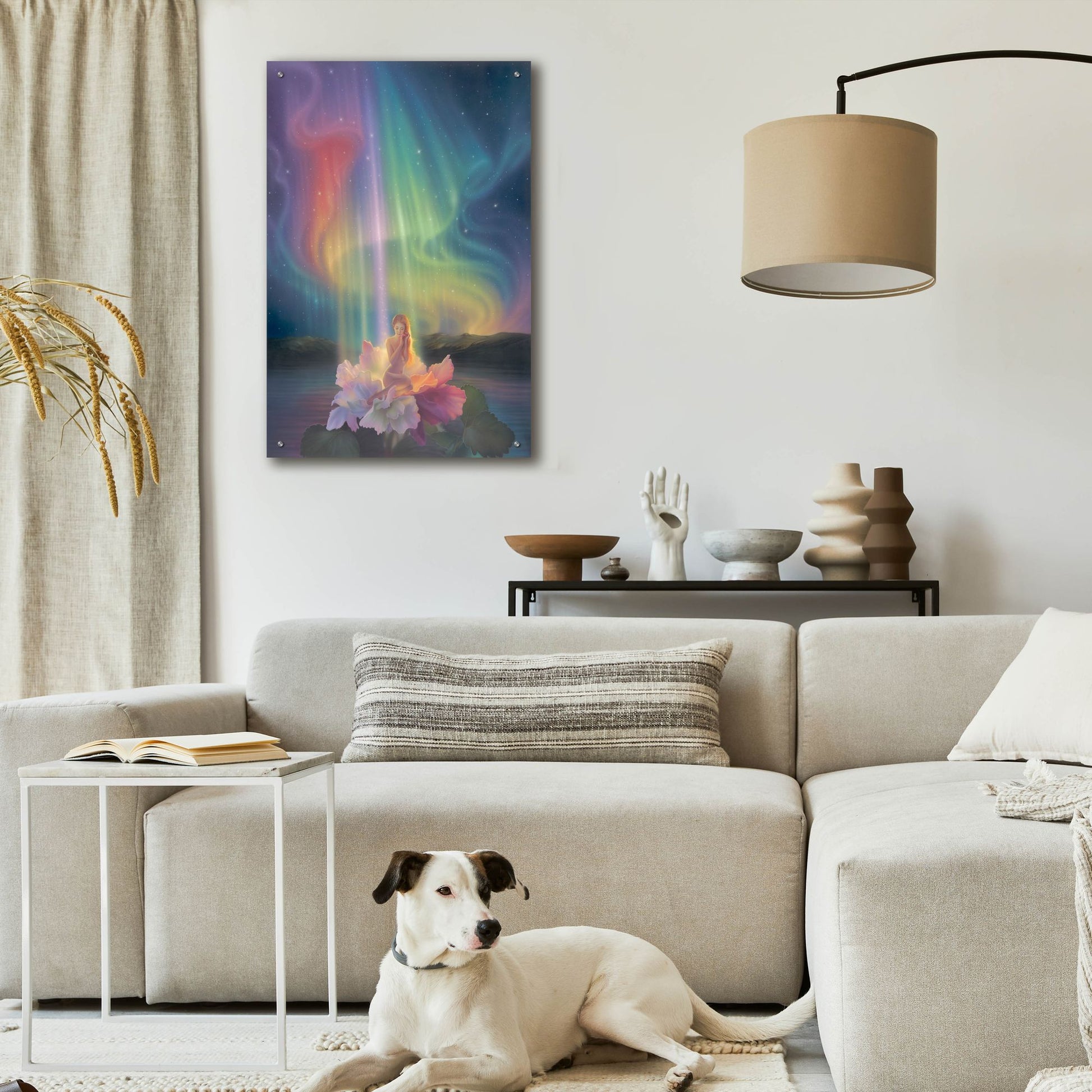 Epic Art 'Child Of Light L' by Kirk Reinert, Acrylic Glass Wall Art,24x36