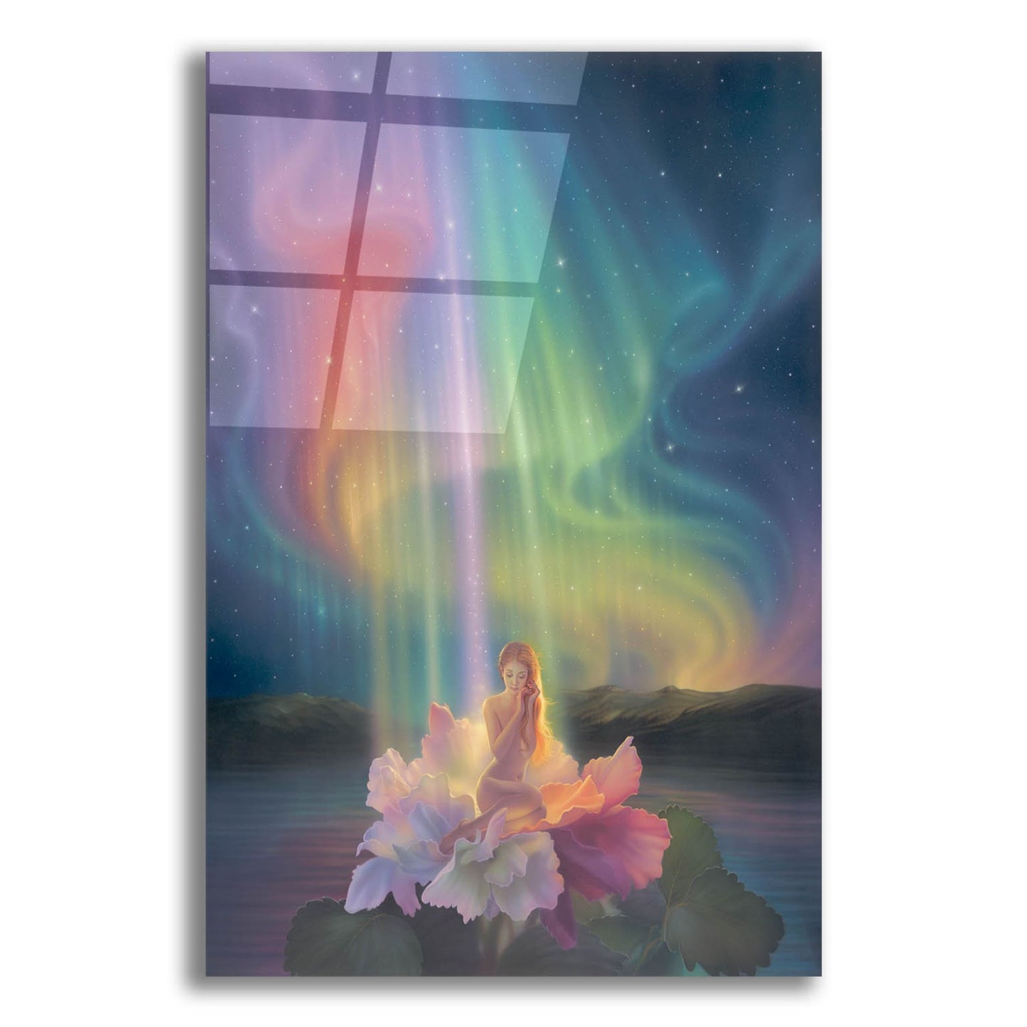 Epic Art 'Child Of Light L' by Kirk Reinert, Acrylic Glass Wall Art