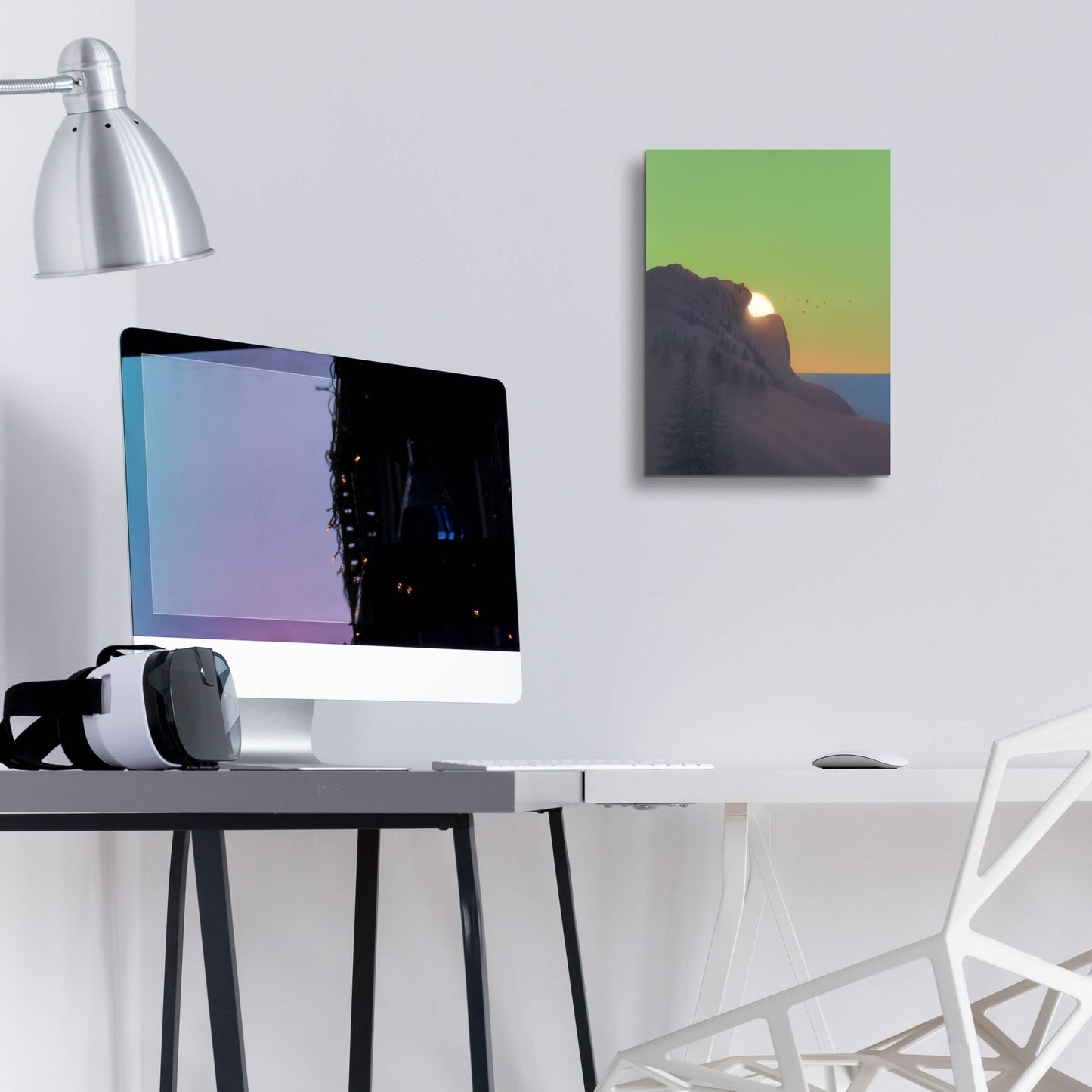 Epic Art 'Island Goddess' by Kirk Reinert, Acrylic Glass Wall Art,12x16