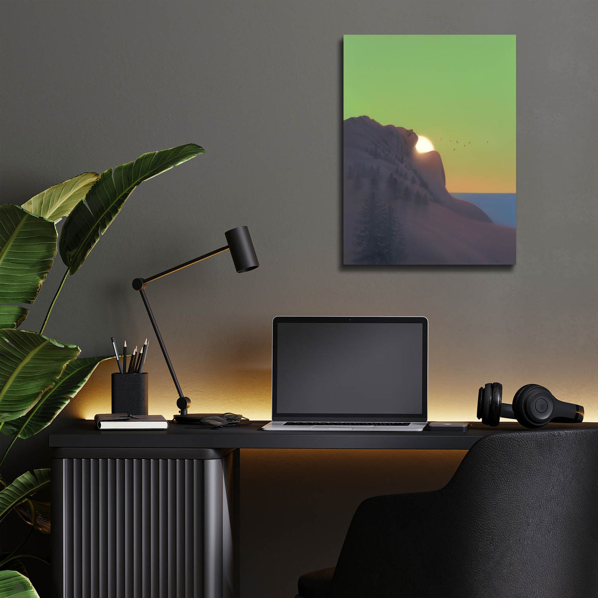 Epic Art 'Island Goddess' by Kirk Reinert, Acrylic Glass Wall Art,12x16