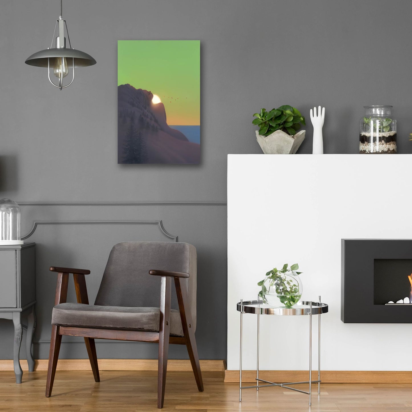 Epic Art 'Island Goddess' by Kirk Reinert, Acrylic Glass Wall Art,16x24