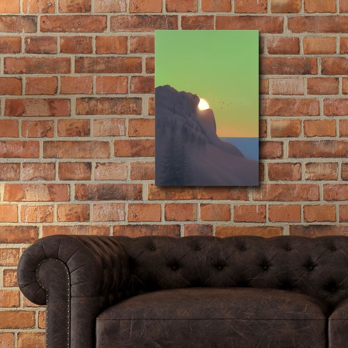 Epic Art 'Island Goddess' by Kirk Reinert, Acrylic Glass Wall Art,16x24