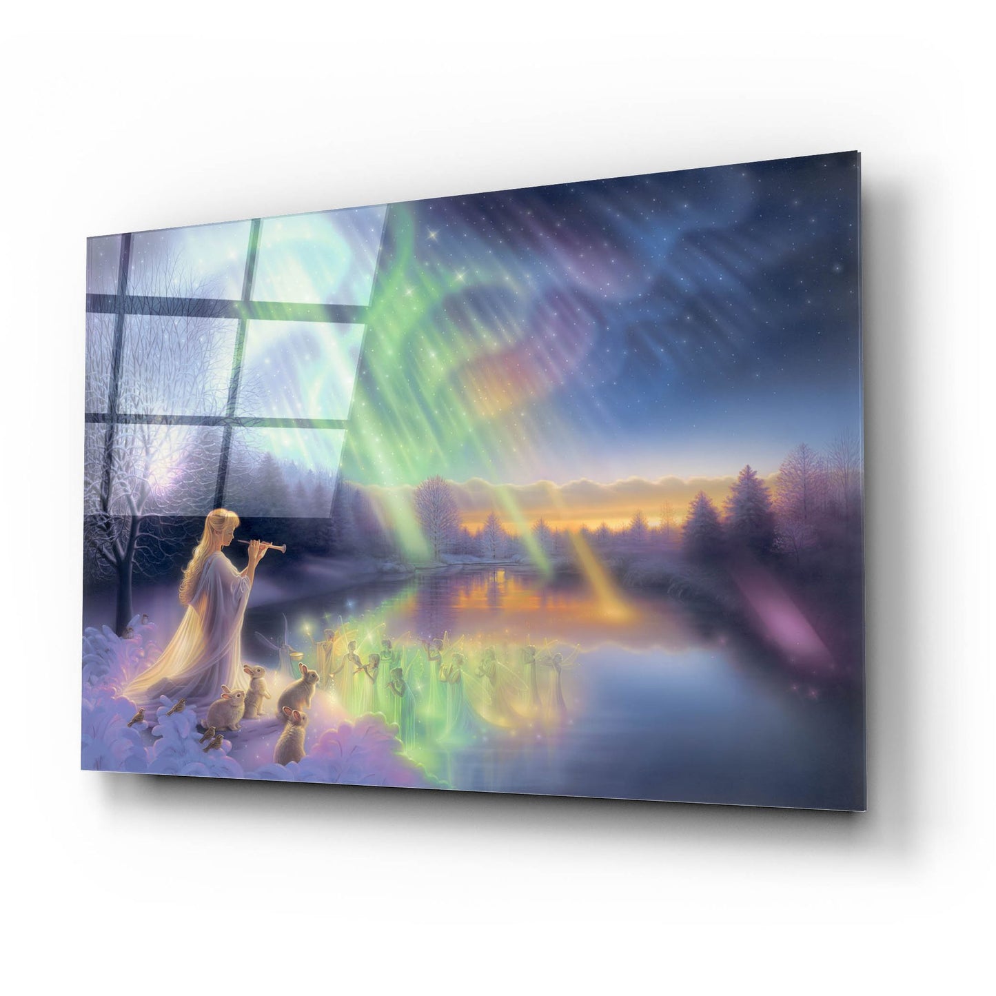 Epic Art 'Twilight Fantasia' by Kirk Reinert, Acrylic Glass Wall Art,24x16