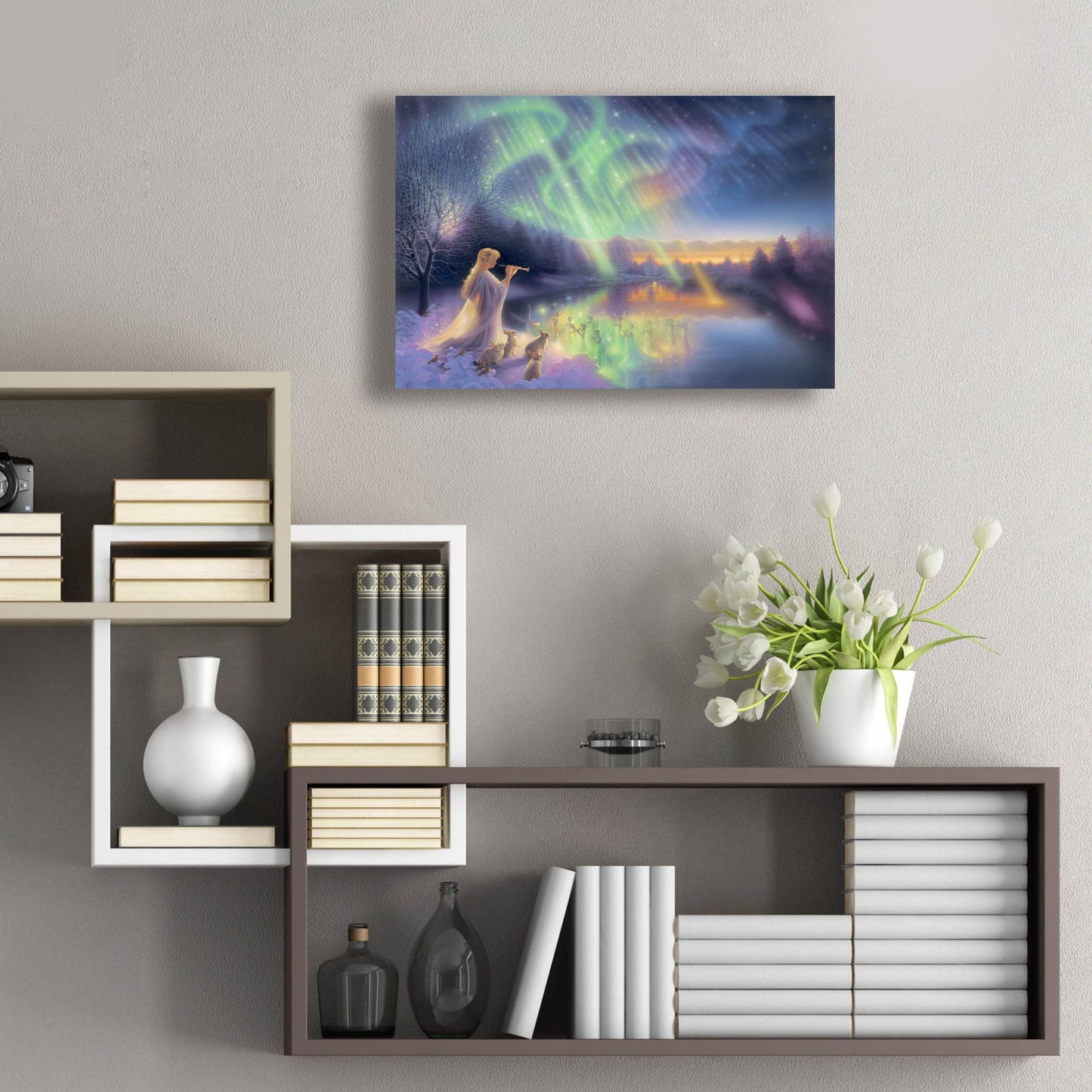 Epic Art 'Twilight Fantasia' by Kirk Reinert, Acrylic Glass Wall Art,24x16