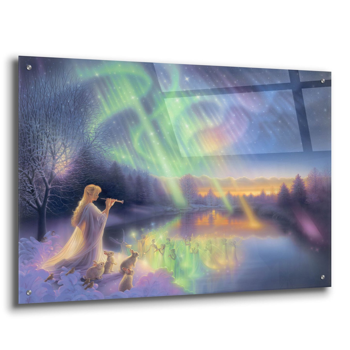 Epic Art 'Twilight Fantasia' by Kirk Reinert, Acrylic Glass Wall Art,36x24