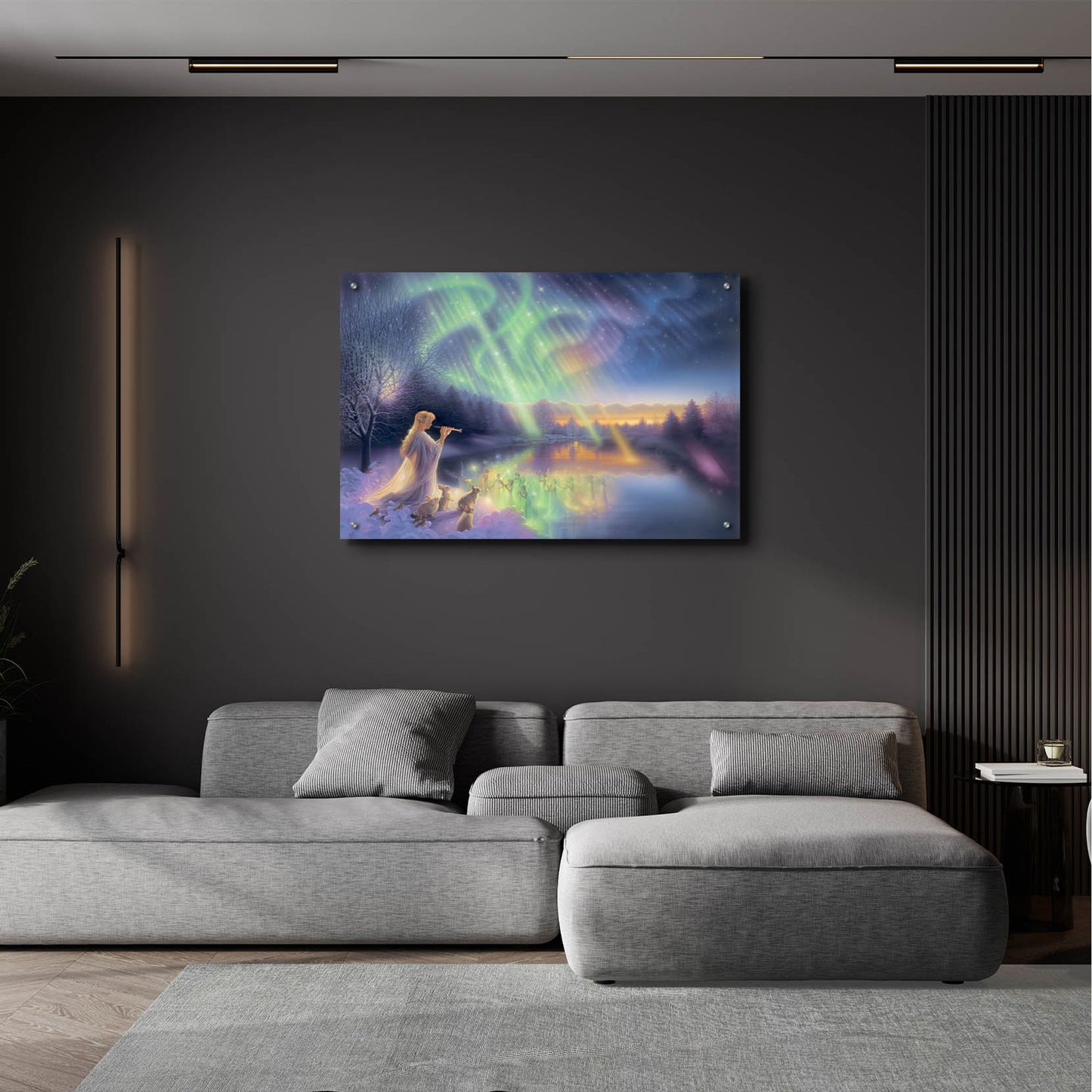 Epic Art 'Twilight Fantasia' by Kirk Reinert, Acrylic Glass Wall Art,36x24