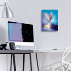 Epic Art 'Aquarius' by Kirk Reinert, Acrylic Glass Wall Art,12x16