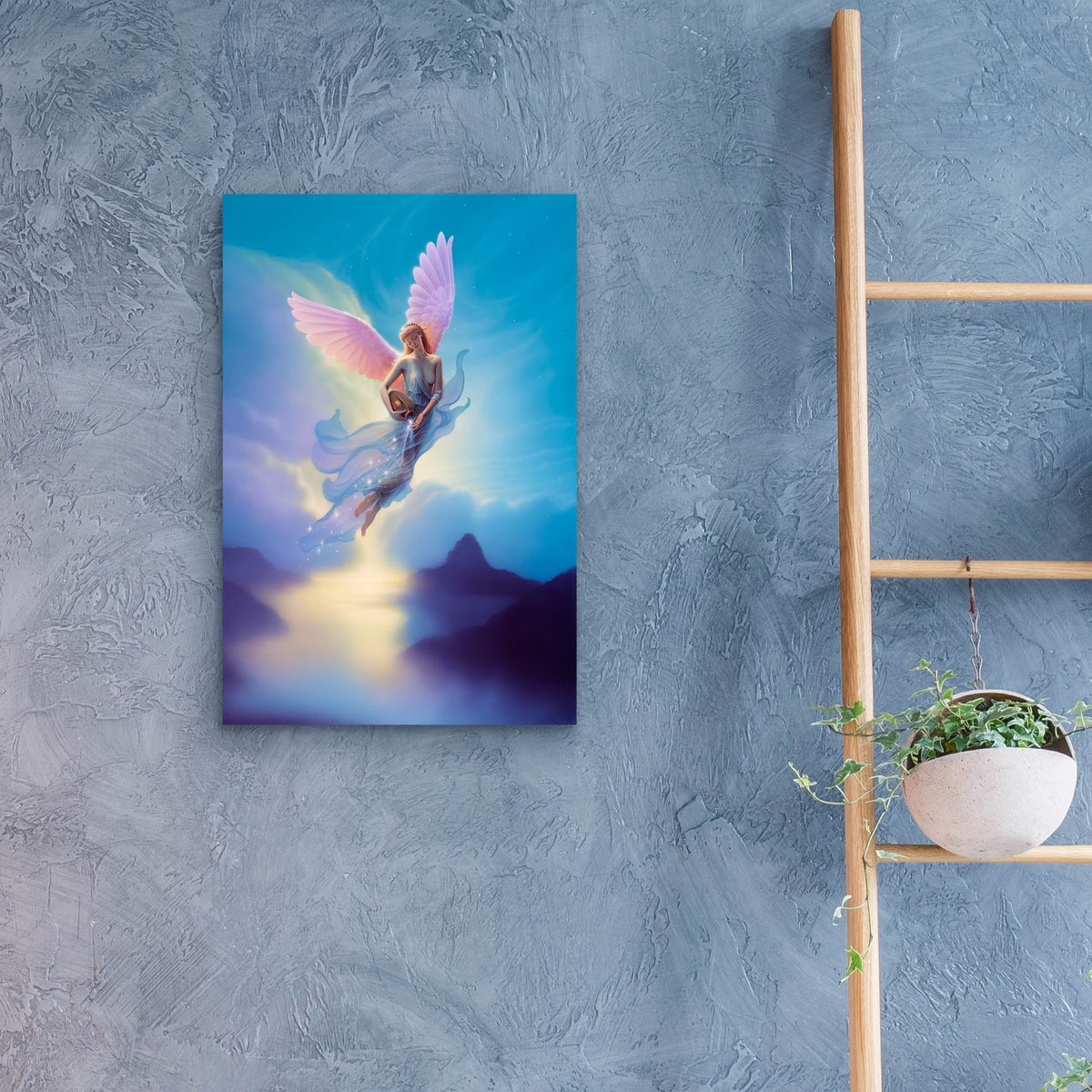 Epic Art 'Aquarius' by Kirk Reinert, Acrylic Glass Wall Art,16x24