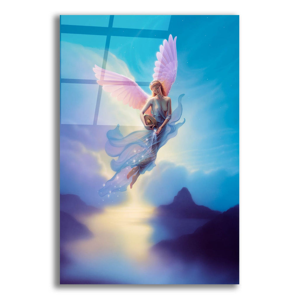 Epic Art 'Aquarius' by Kirk Reinert, Acrylic Glass Wall Art