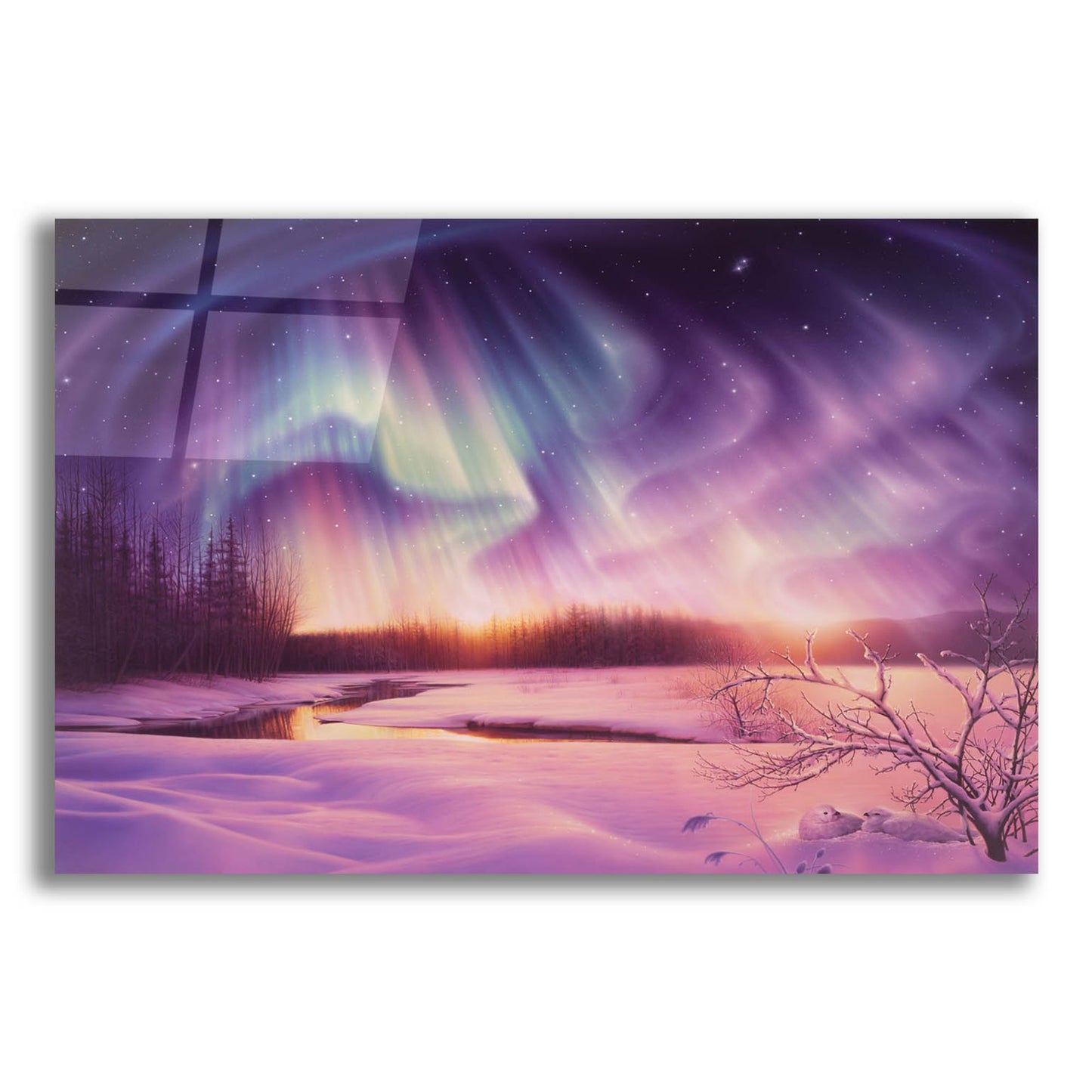 Epic Art 'Beyond Splendor' by Kirk Reinert, Acrylic Glass Wall Art,16x12