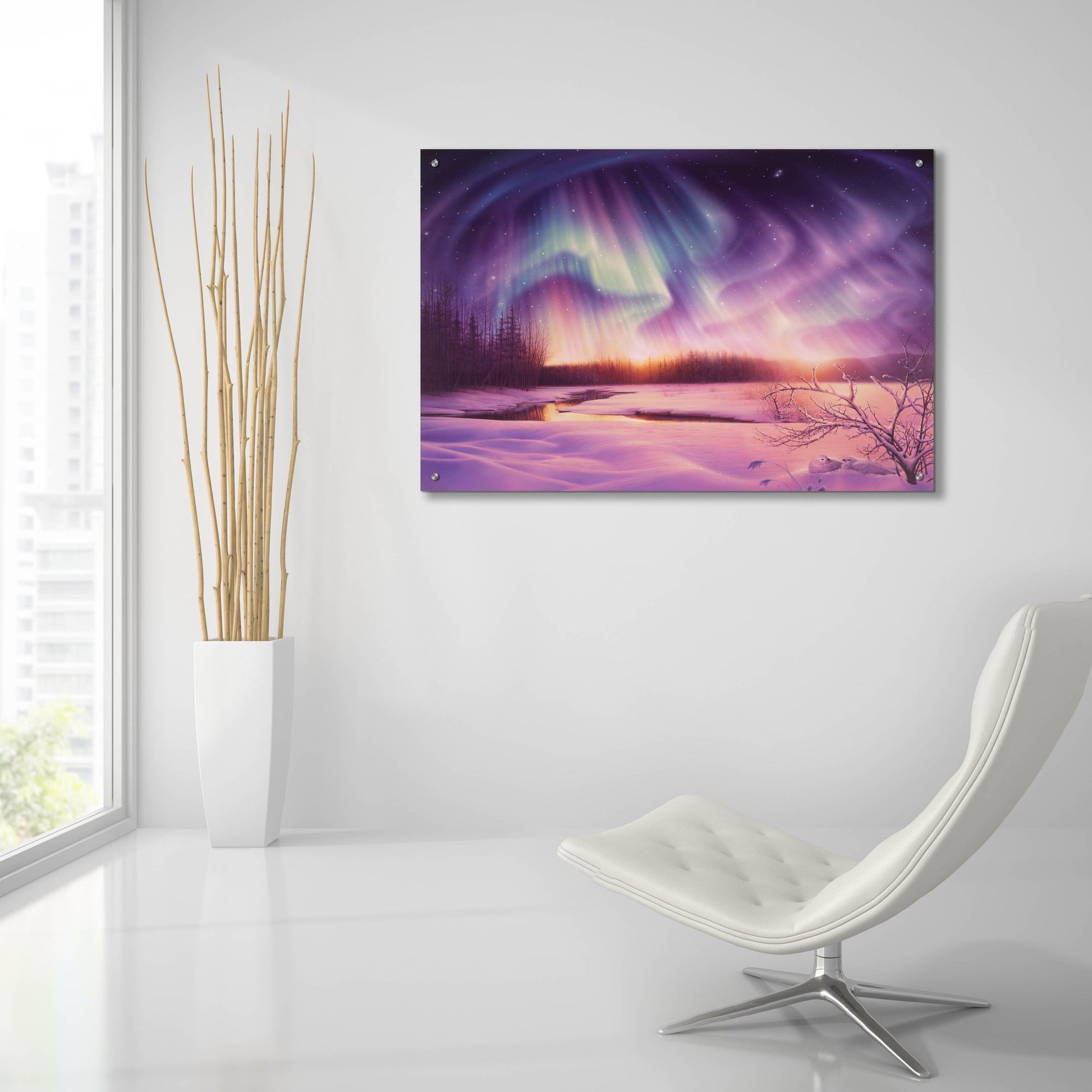 Epic Art 'Beyond Splendor' by Kirk Reinert, Acrylic Glass Wall Art,36x24