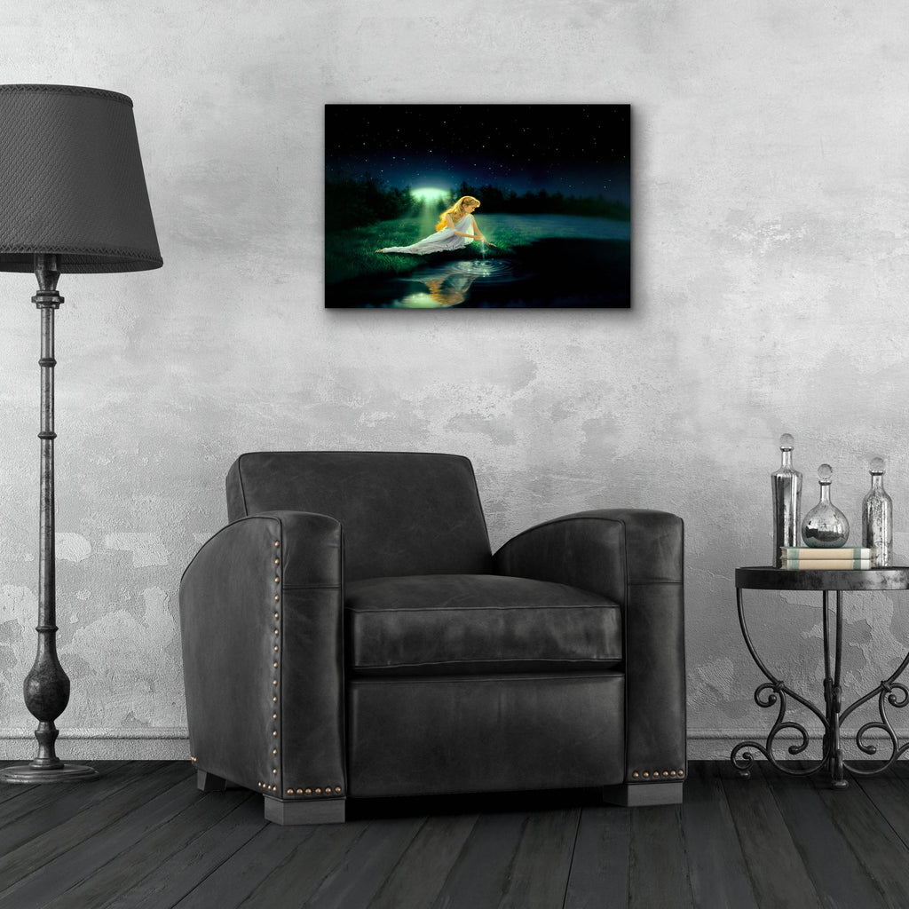 Epic Art 'Brilliant Waters' by Kirk Reinert, Acrylic Glass Wall Art,24x16