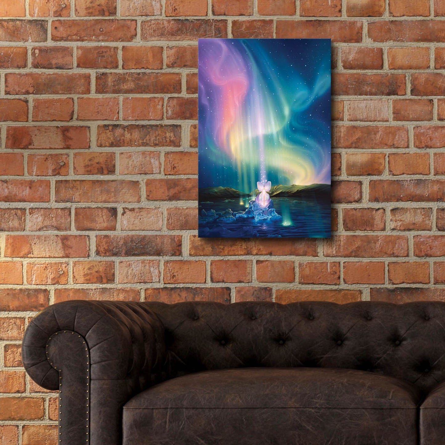 Epic Art 'Crystal Beams' by Kirk Reinert, Acrylic Glass Wall Art,16x24