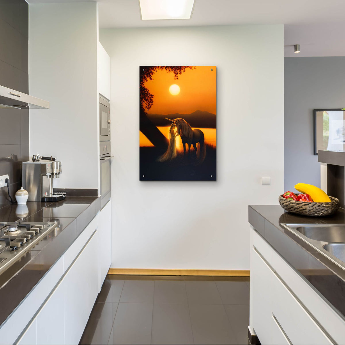 Epic Art 'Enchanted Evening' by Kirk Reinert, Acrylic Glass Wall Art,24x36