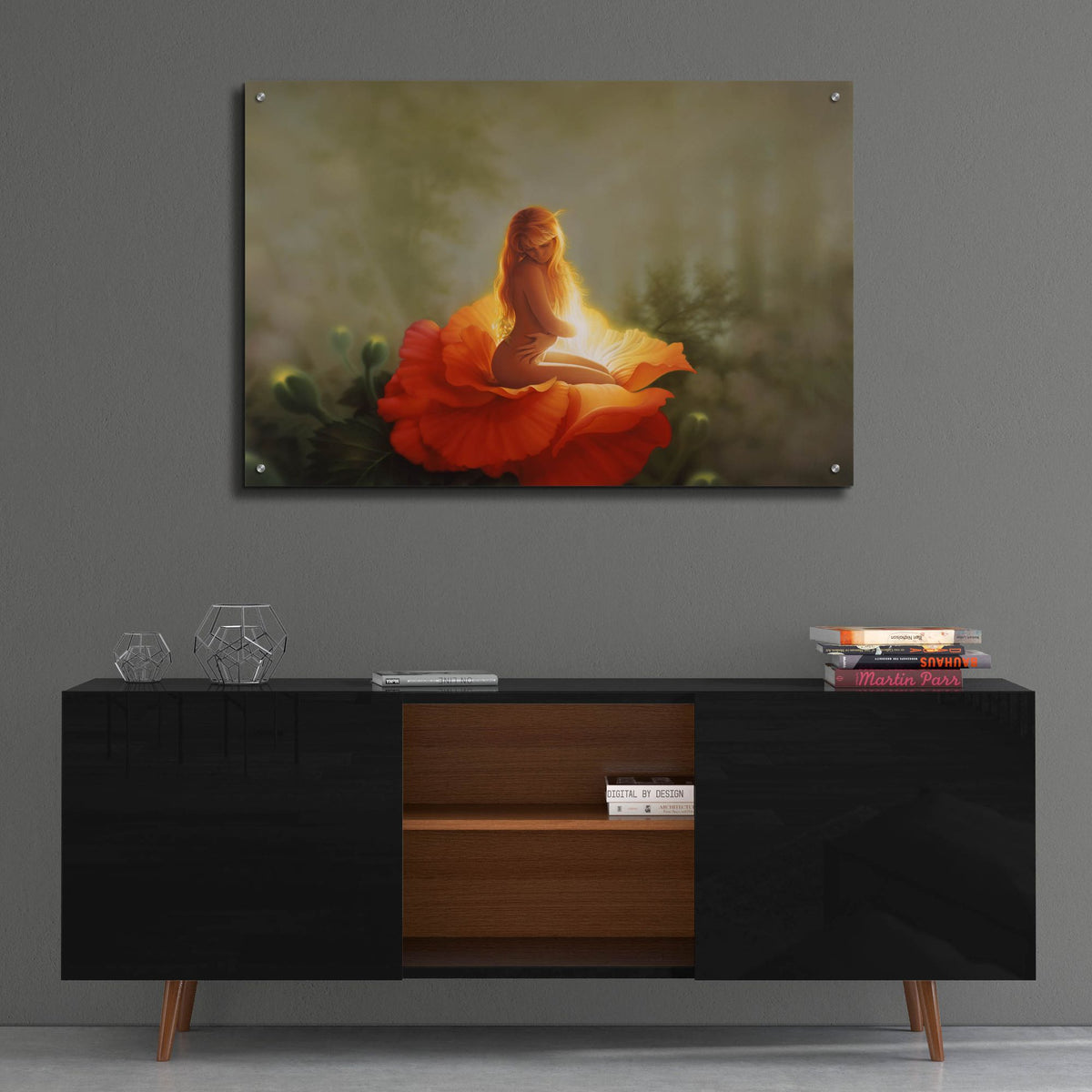 Epic Art 'First Light' by Kirk Reinert, Acrylic Glass Wall Art,36x24