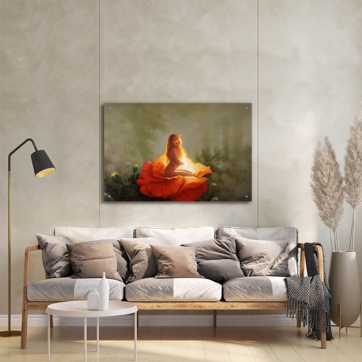 Epic Art 'First Light' by Kirk Reinert, Acrylic Glass Wall Art,36x24