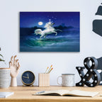 Epic Art 'Enchanted Evening 2' by Kirk Reinert, Acrylic Glass Wall Art,16x12