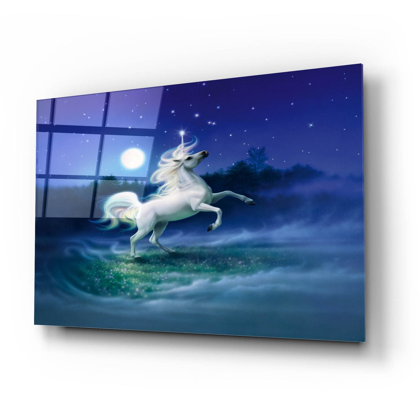 Epic Art 'Enchanted Evening 2' by Kirk Reinert, Acrylic Glass Wall Art,24x16