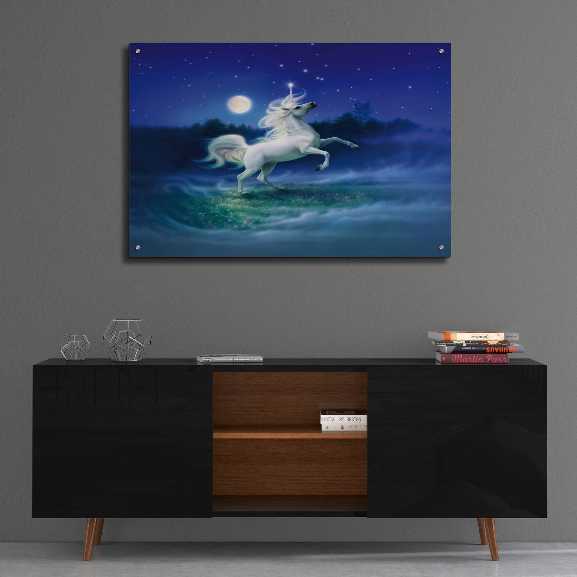 Epic Art 'Enchanted Evening 2' by Kirk Reinert, Acrylic Glass Wall Art,36x24