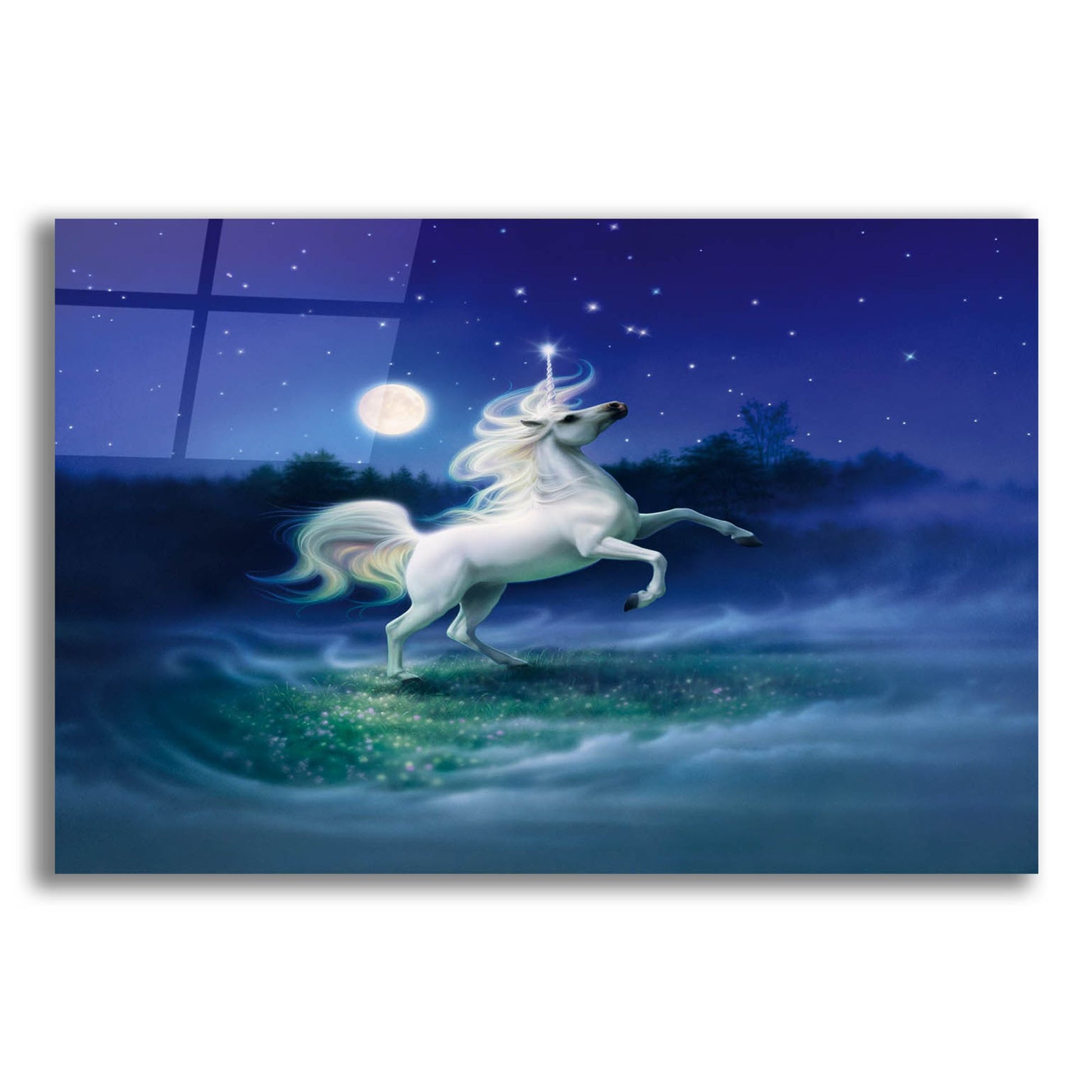 Epic Art 'Enchanted Evening 2' by Kirk Reinert, Acrylic Glass Wall Art