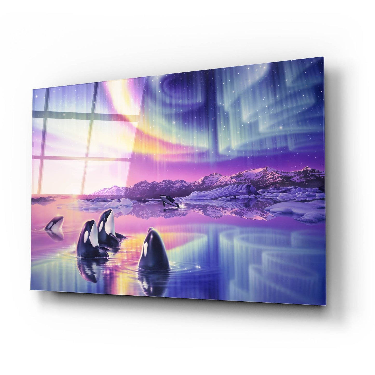 Epic Art 'Morning Song' by Kirk Reinert, Acrylic Glass Wall Art,24x16