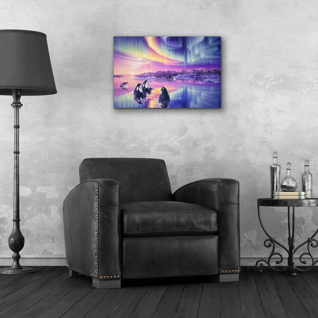 Epic Art 'Morning Song' by Kirk Reinert, Acrylic Glass Wall Art,24x16