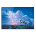 Epic Art 'Rainbow Unicorn' by Kirk Reinert, Acrylic Glass Wall Art