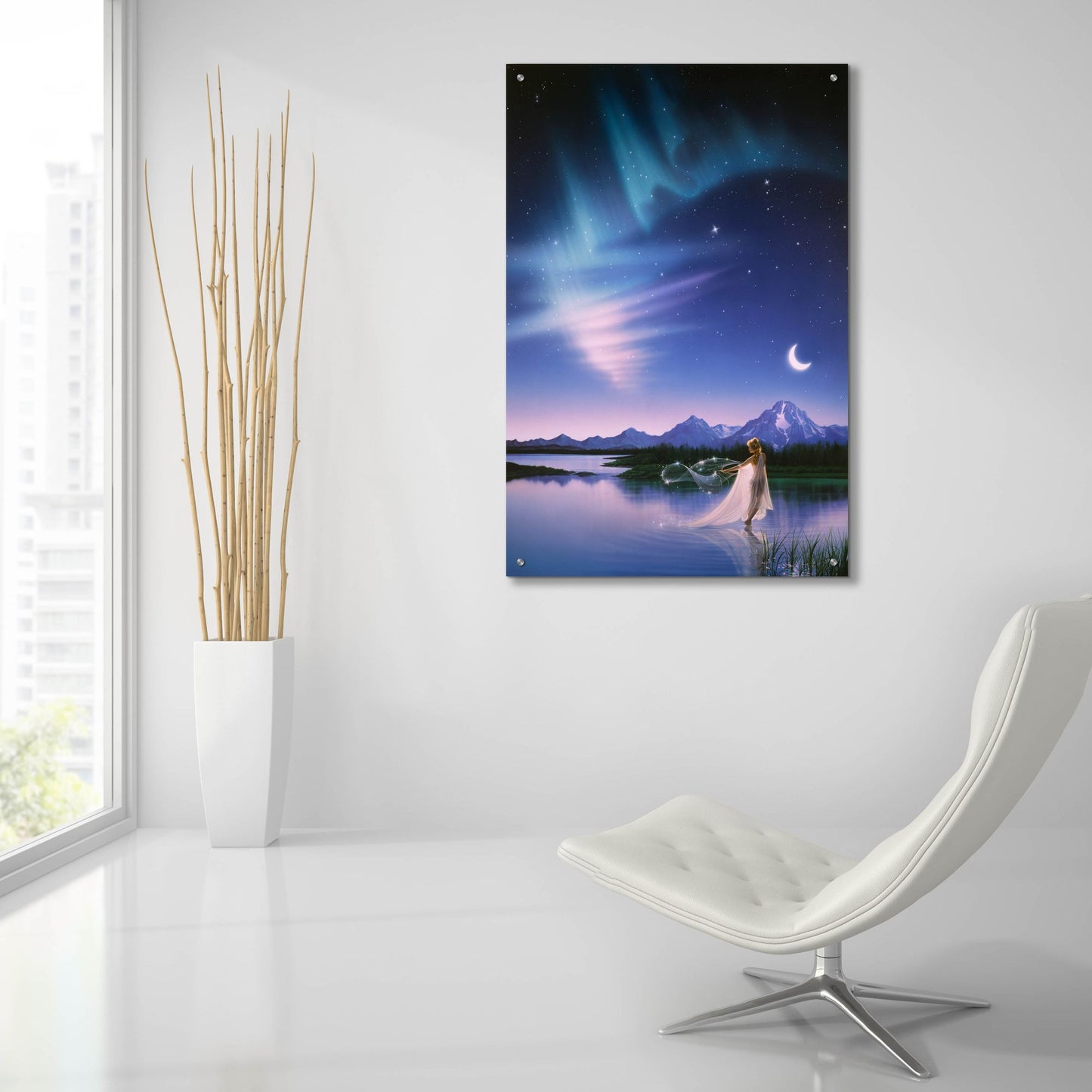 Epic Art 'Sea Of Dreams' by Kirk Reinert, Acrylic Glass Wall Art,24x36