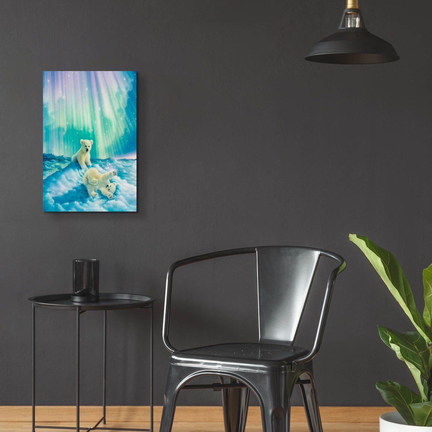 Epic Art 'Snow Day' by Kirk Reinert, Acrylic Glass Wall Art,16x24