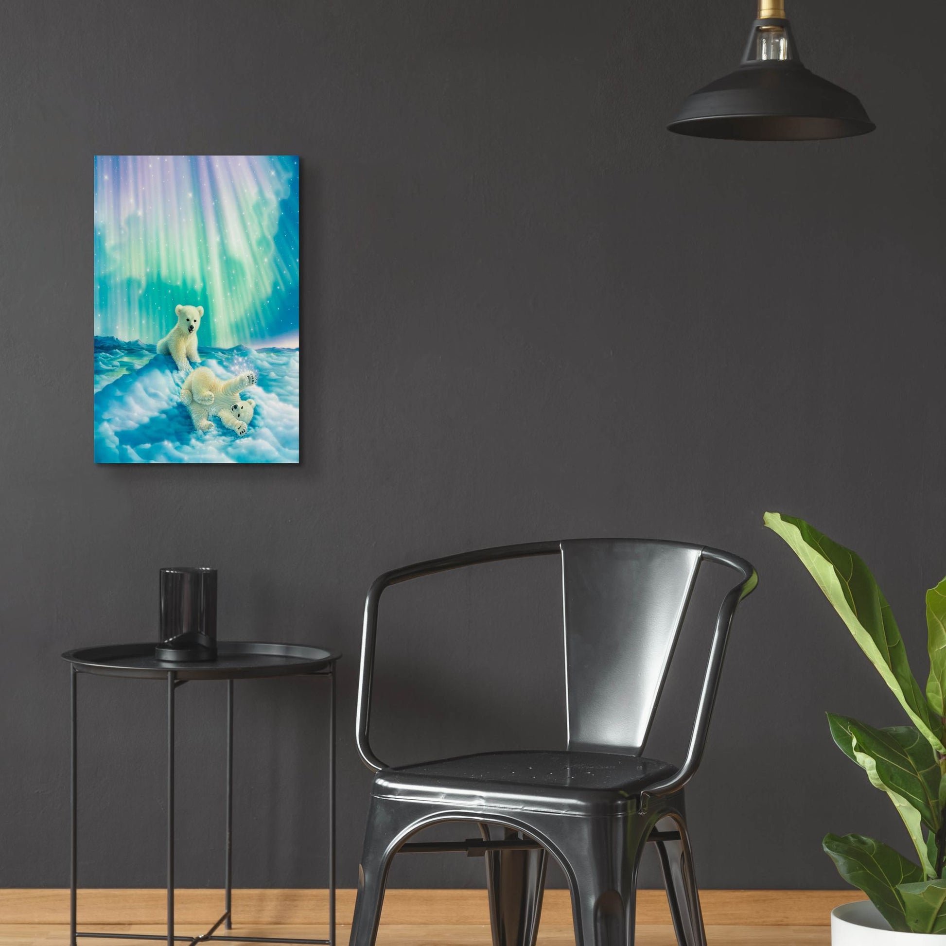 Epic Art 'Snow Day' by Kirk Reinert, Acrylic Glass Wall Art,16x24