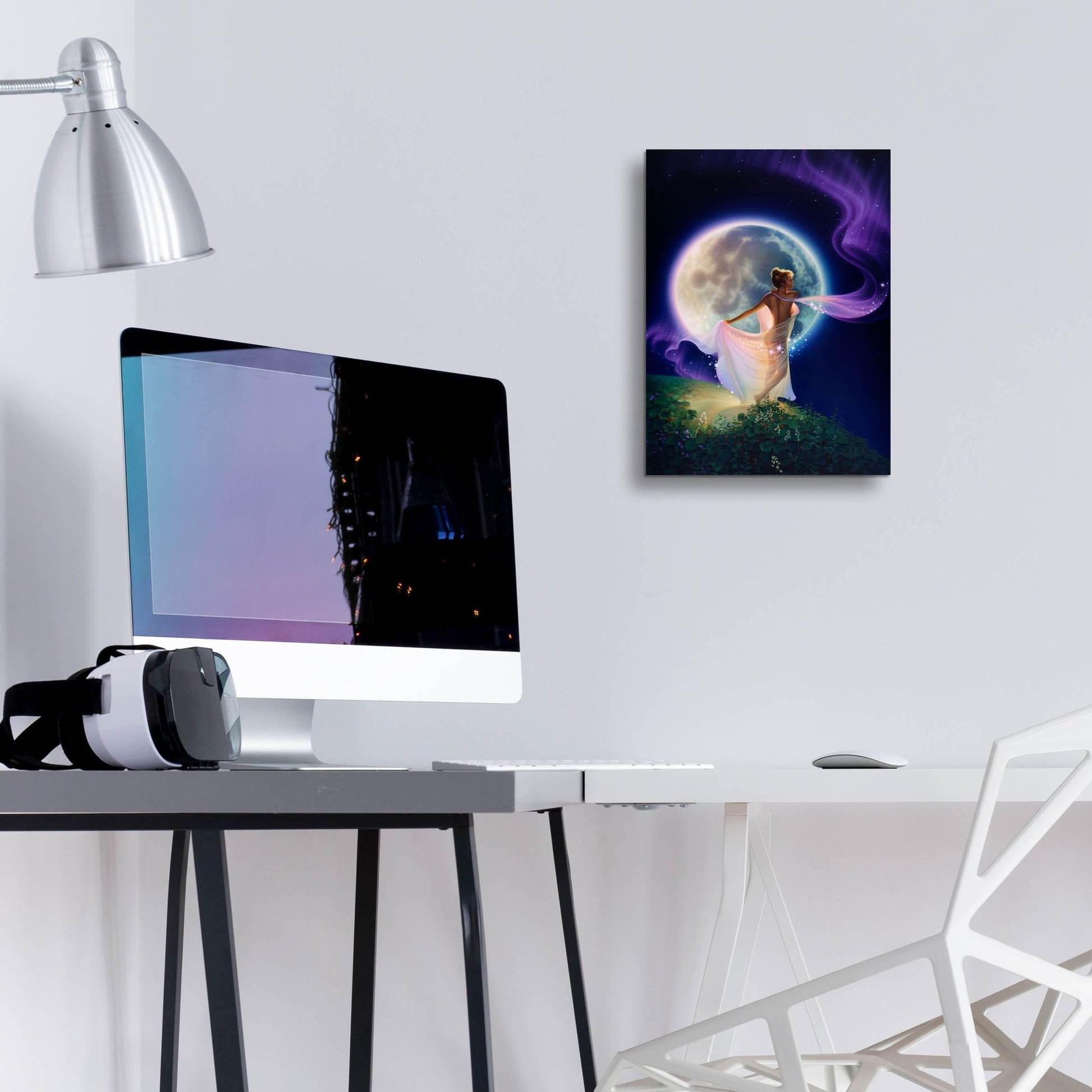 Epic Art 'Weaver Of Dreams' by Kirk Reinert, Acrylic Glass Wall Art,12x16