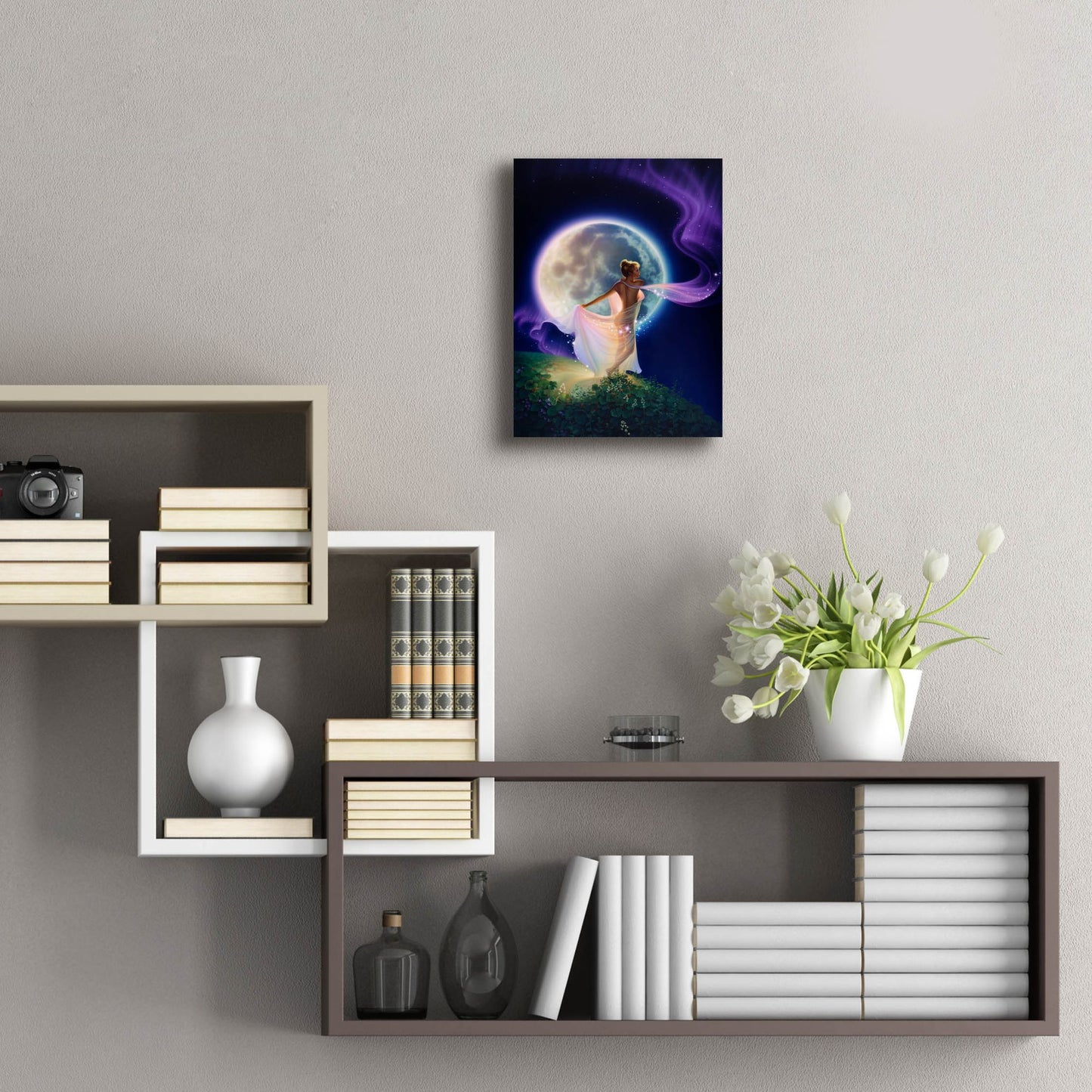 Epic Art 'Weaver Of Dreams' by Kirk Reinert, Acrylic Glass Wall Art,12x16