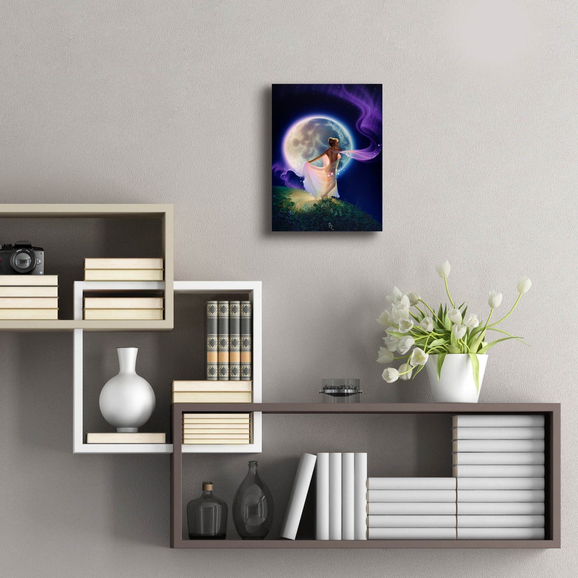 Epic Art 'Weaver Of Dreams' by Kirk Reinert, Acrylic Glass Wall Art,12x16