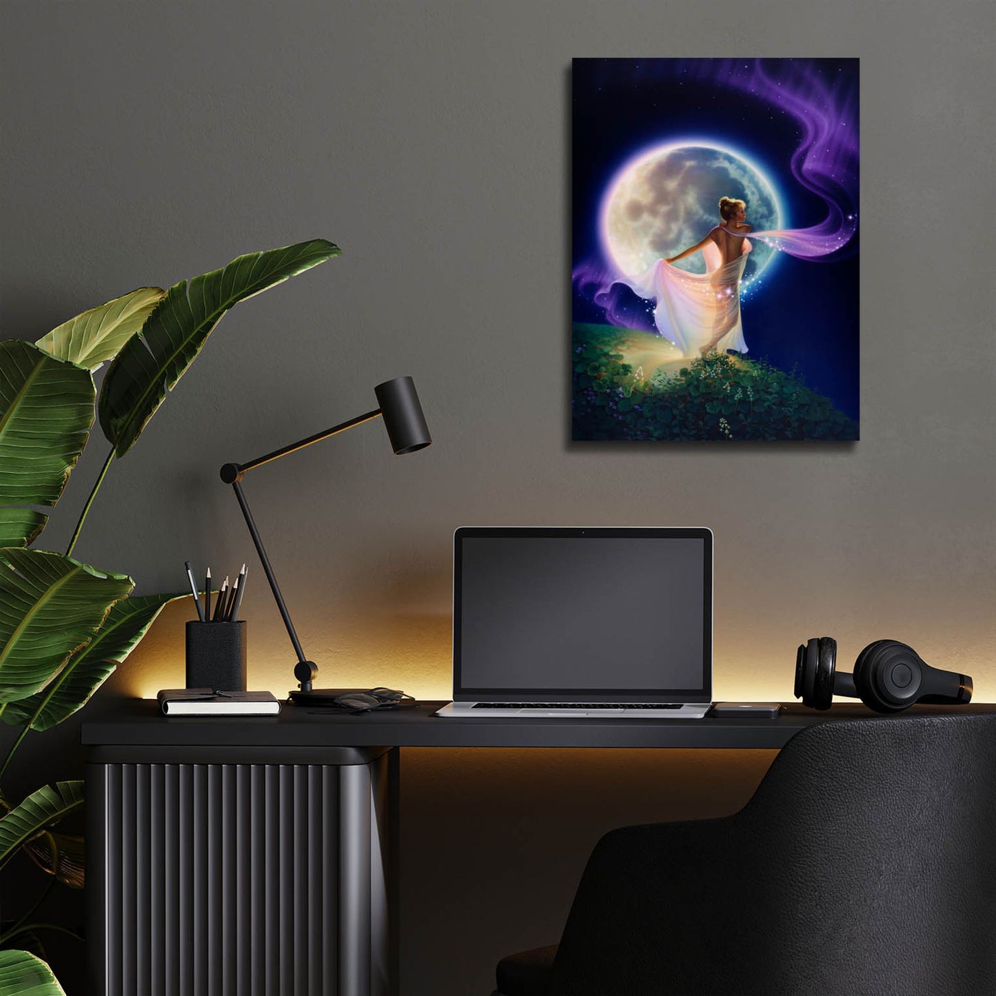 Epic Art 'Weaver Of Dreams' by Kirk Reinert, Acrylic Glass Wall Art,12x16
