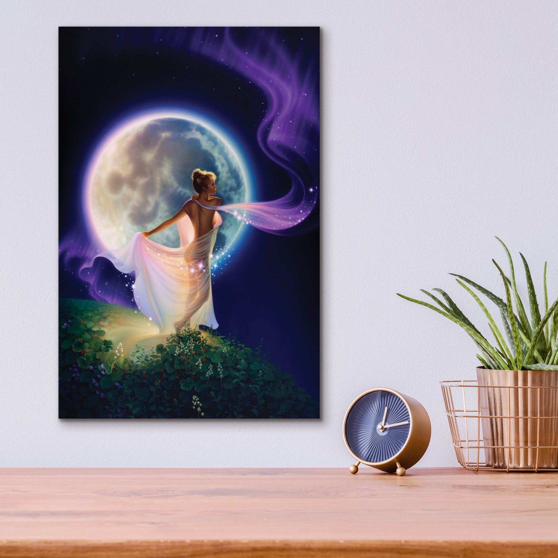 Epic Art 'Weaver Of Dreams' by Kirk Reinert, Acrylic Glass Wall Art,12x16