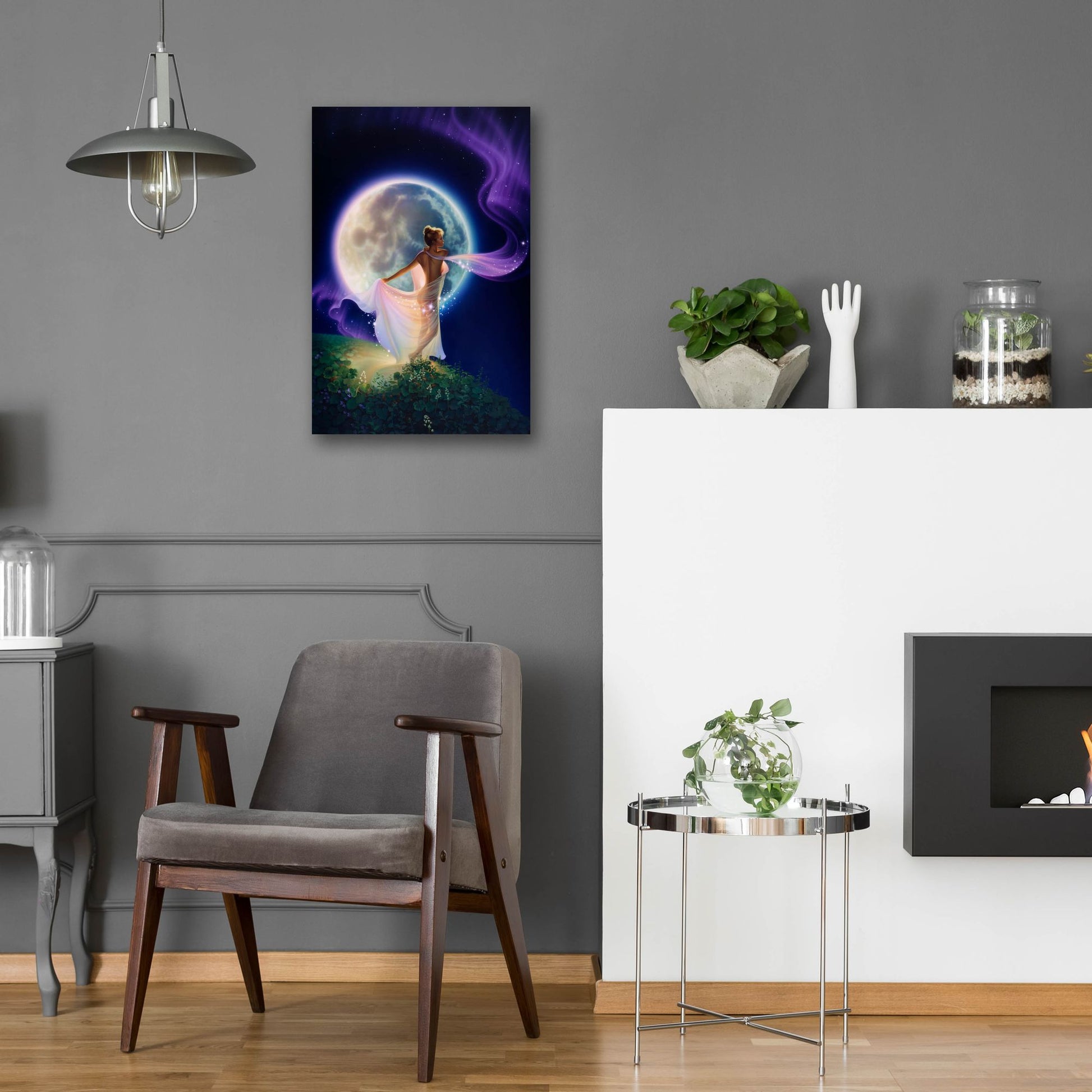 Epic Art 'Weaver Of Dreams' by Kirk Reinert, Acrylic Glass Wall Art,16x24