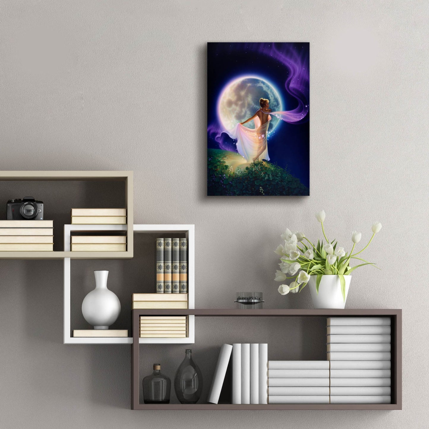 Epic Art 'Weaver Of Dreams' by Kirk Reinert, Acrylic Glass Wall Art,16x24