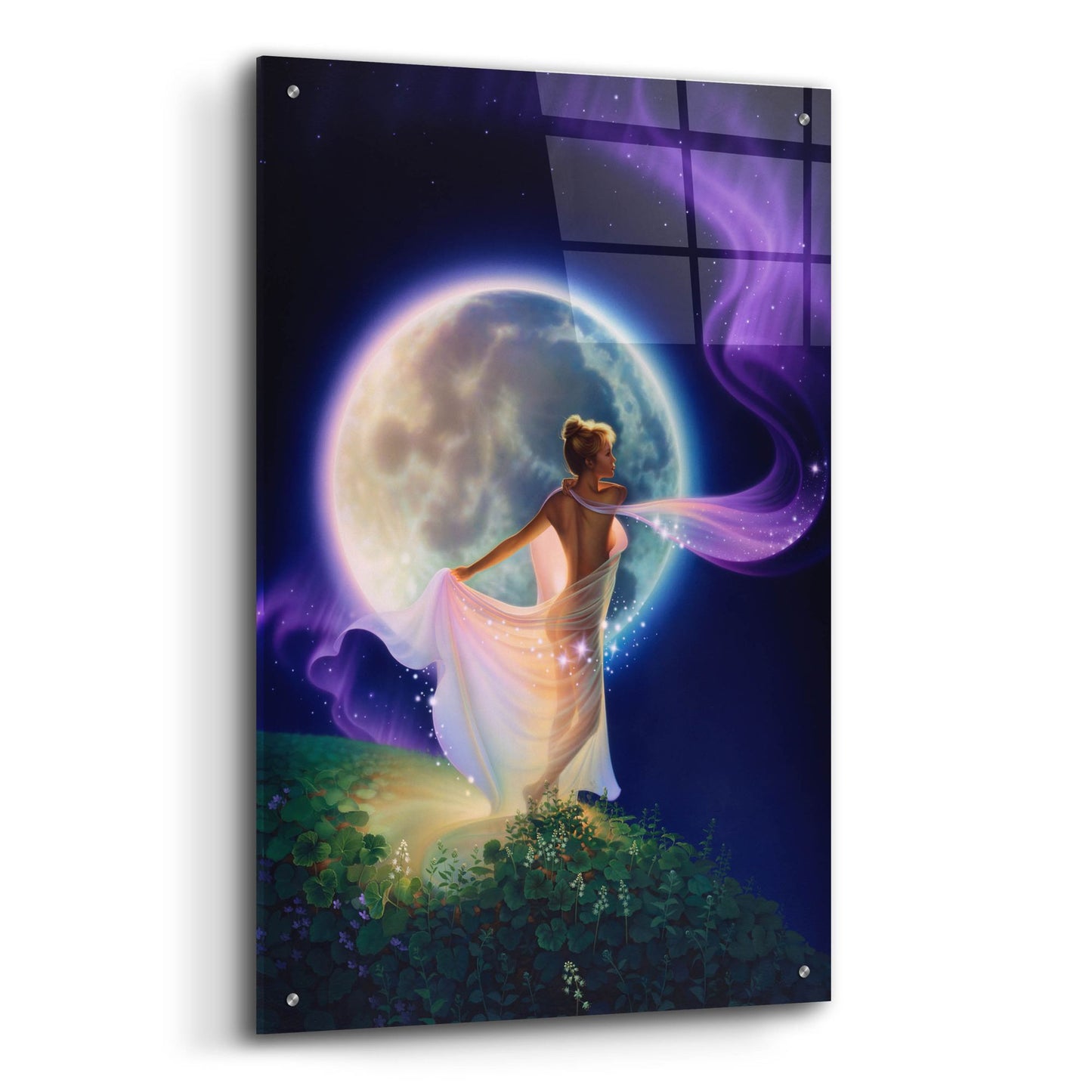 Epic Art 'Weaver Of Dreams' by Kirk Reinert, Acrylic Glass Wall Art,24x36