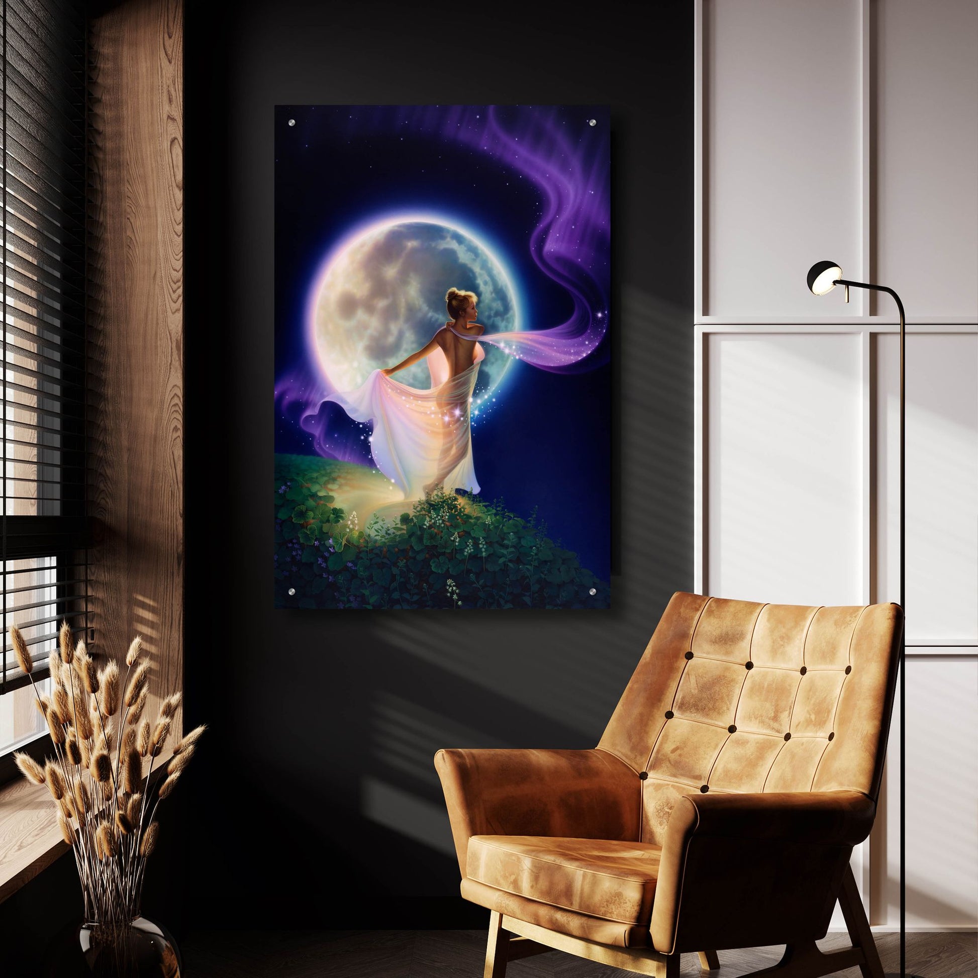 Epic Art 'Weaver Of Dreams' by Kirk Reinert, Acrylic Glass Wall Art,24x36