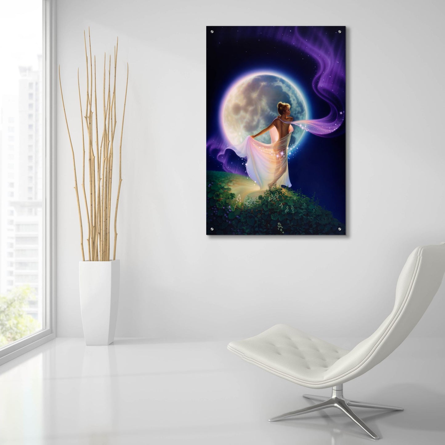 Epic Art 'Weaver Of Dreams' by Kirk Reinert, Acrylic Glass Wall Art,24x36